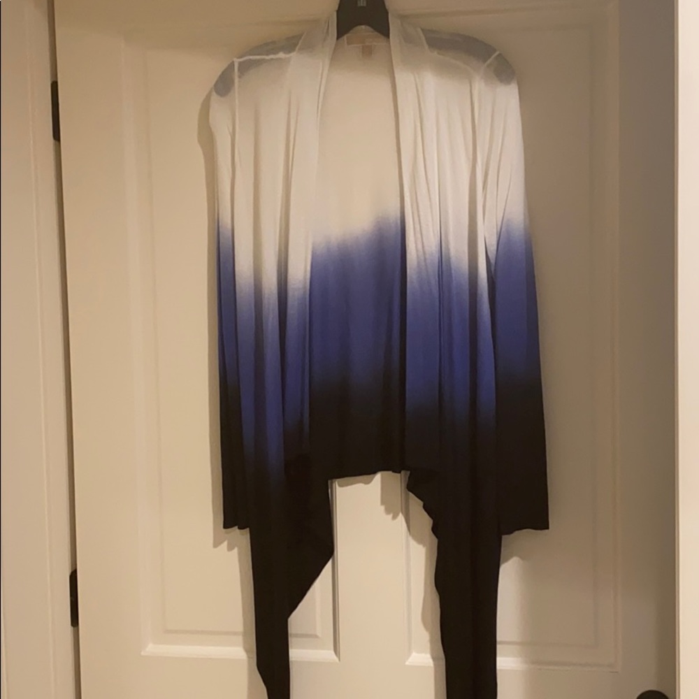 Beautiful Michael ombré waterfall cardigan